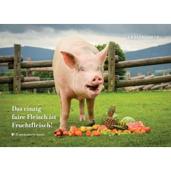 Postkarte "Fruchtfleisch"